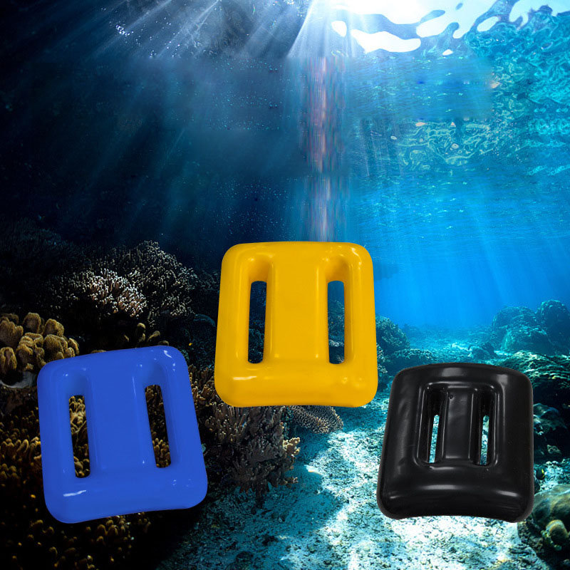 Yellow Vinyl Coated Diving Assorted Lead Weights