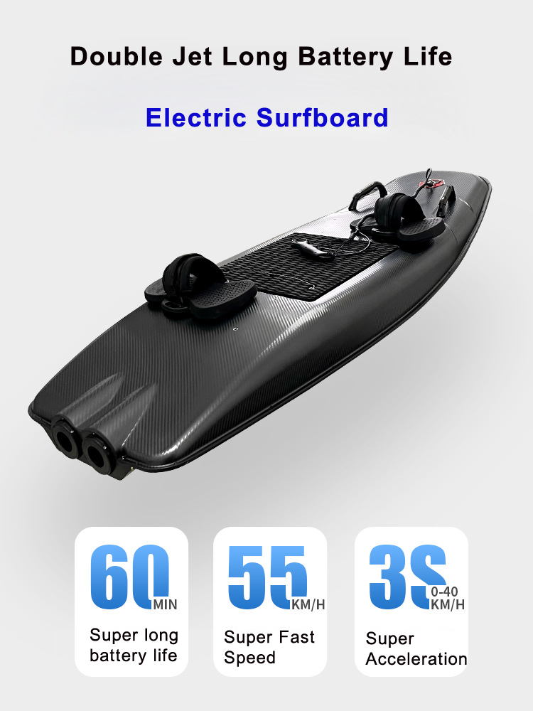 KuoRui Electric Surfboard Experience The Thrill of Surfing with High-Speed Propulsion